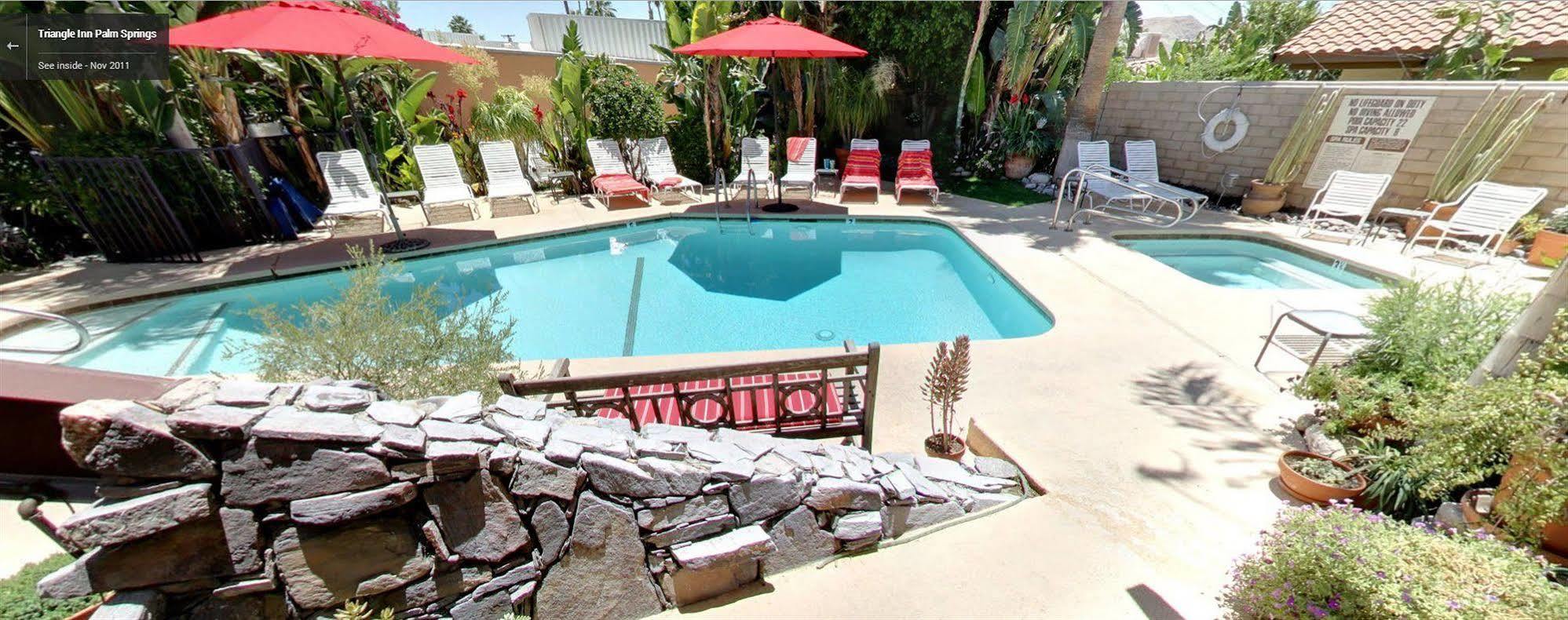 Triangle Inn - Clothing Optional Resort For Men Palm Springs Exterior photo